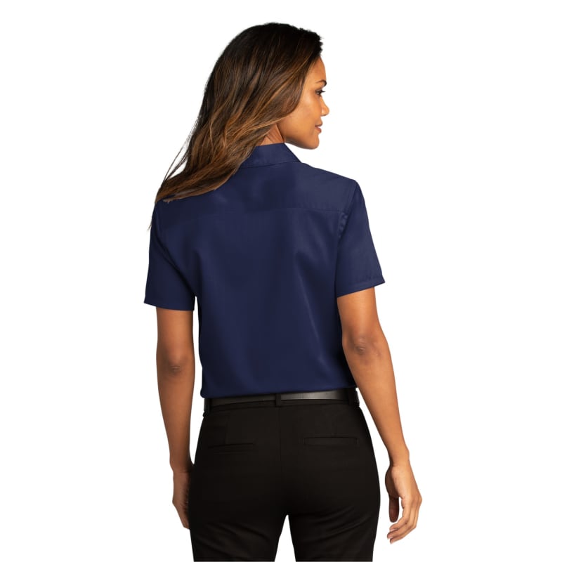 Port Authority Ladies Short Sleeve SuperPro React Twill Shirt. 29