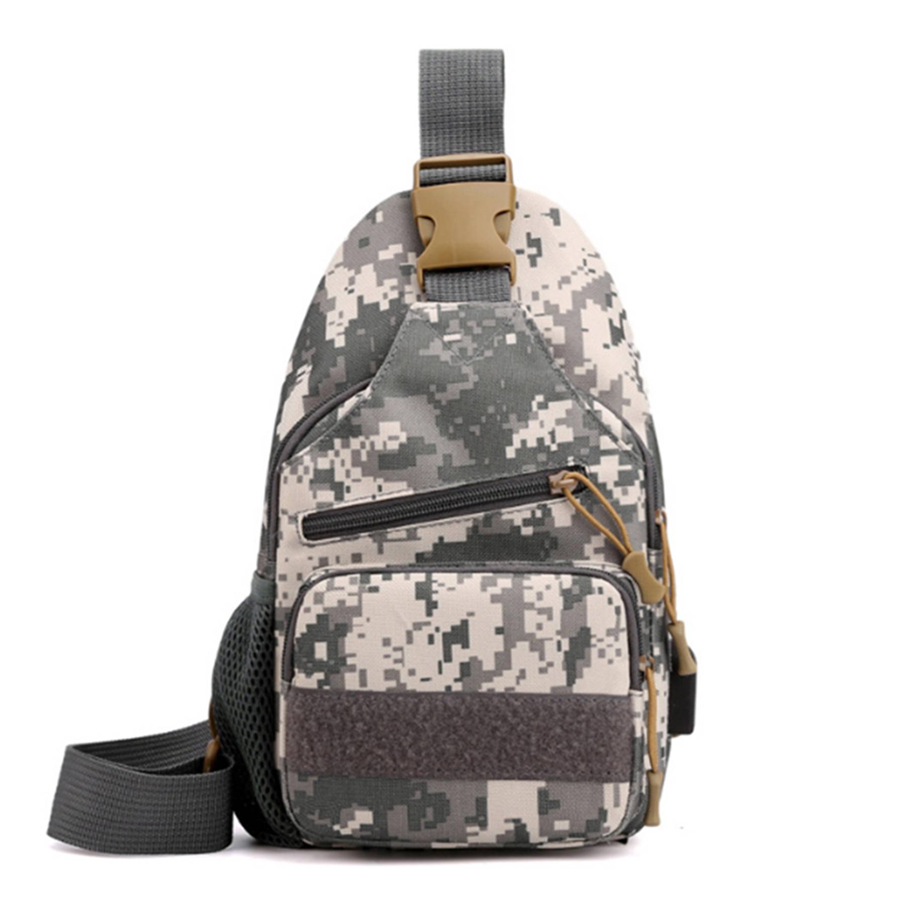 Tactical Crossbody Chest Bag With USB Charging Port 5