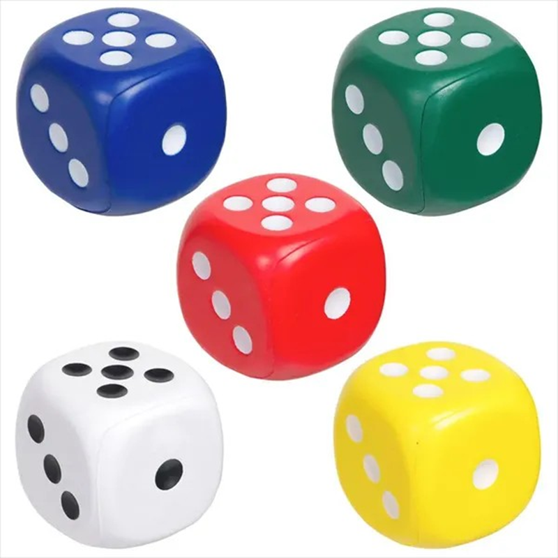 Dice Shaped Stress Reliever 4