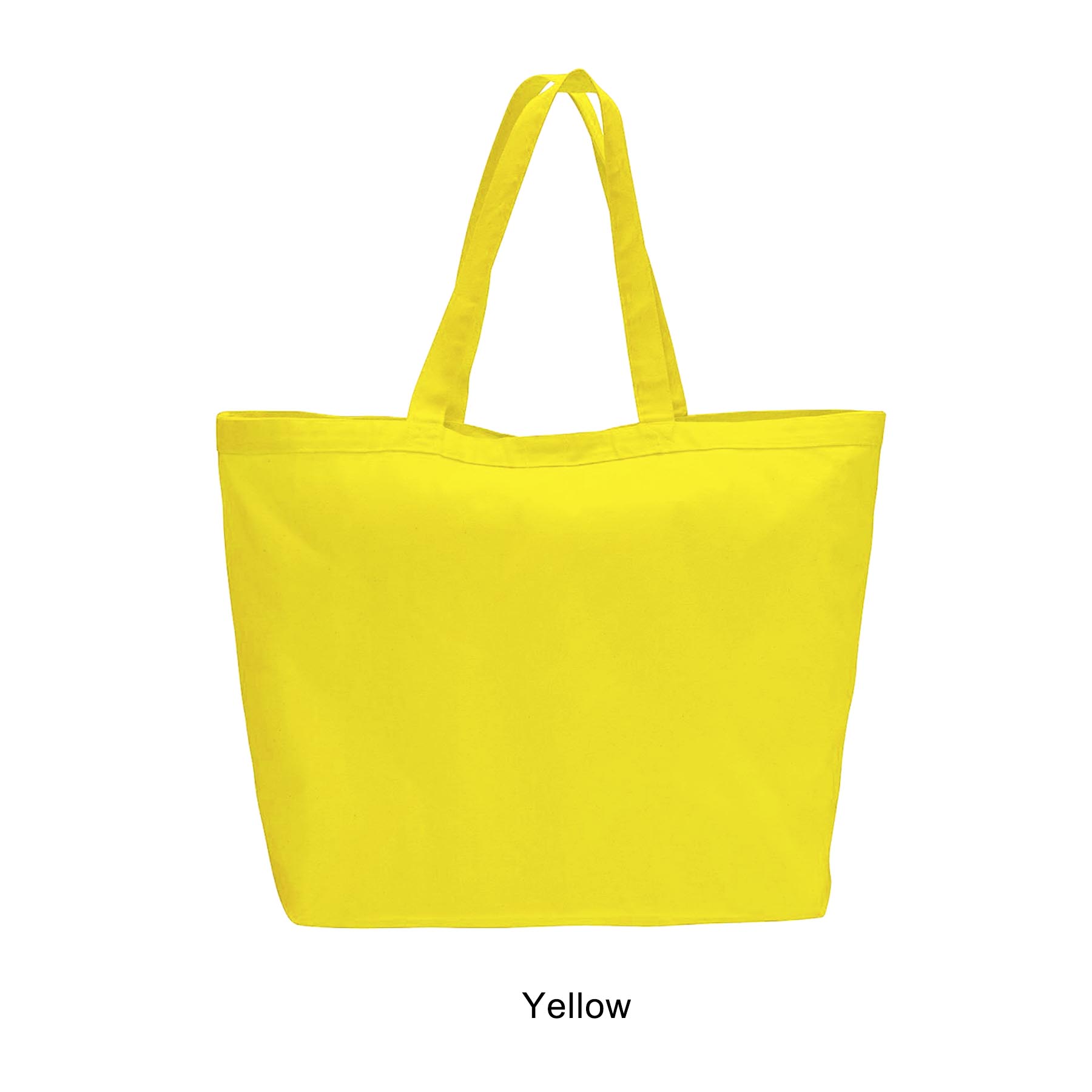 12 oz. 23"w Large Heavy Canvas Velcro Closure Tote Bag 14