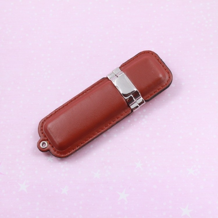 High Top Design PU Leather Business Style 2 GB USB Flash Drive Memory Disk 2