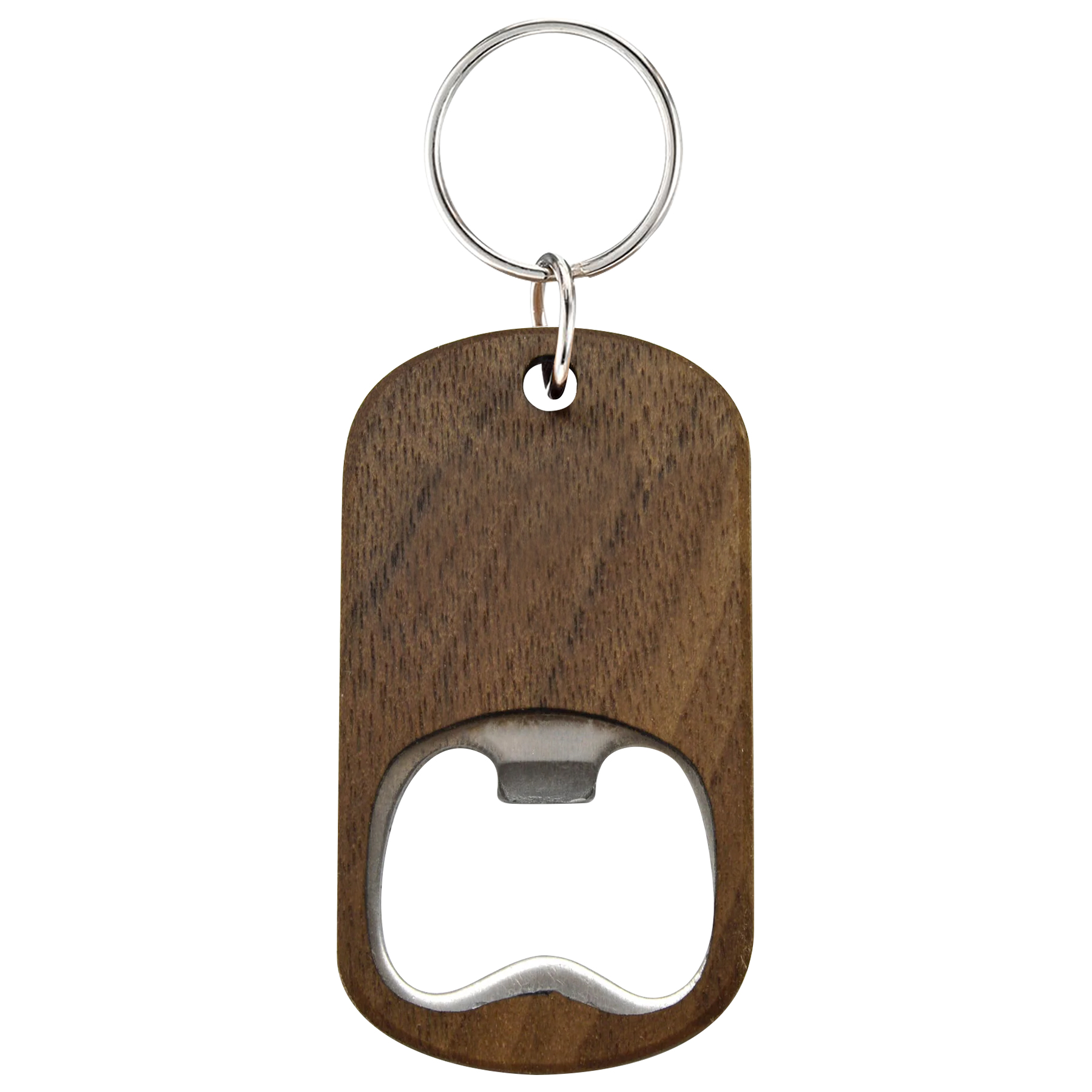 Wooden Handle Bottle Opener With Keychain 7