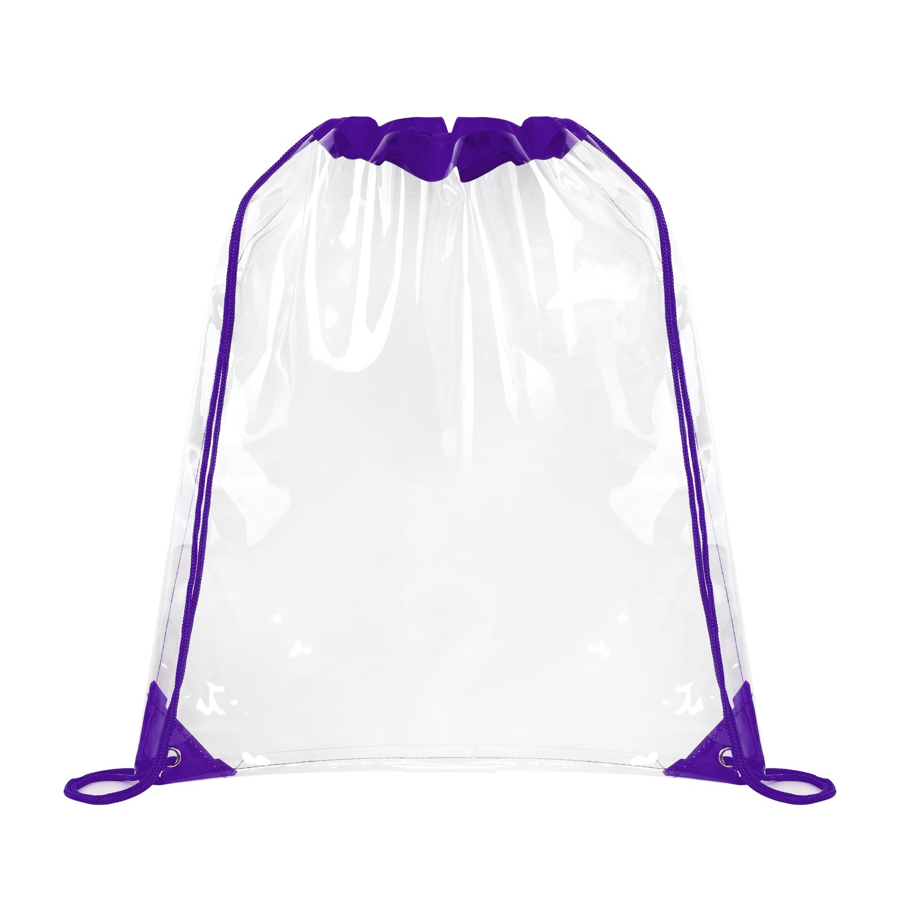 Large Clear Stadium Drawstring Backpack 6