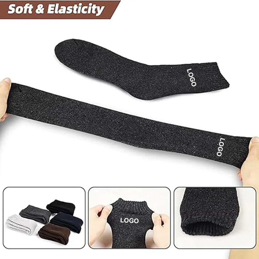 Warm Winter Thermal Thick Cushion Hiking Socks 8