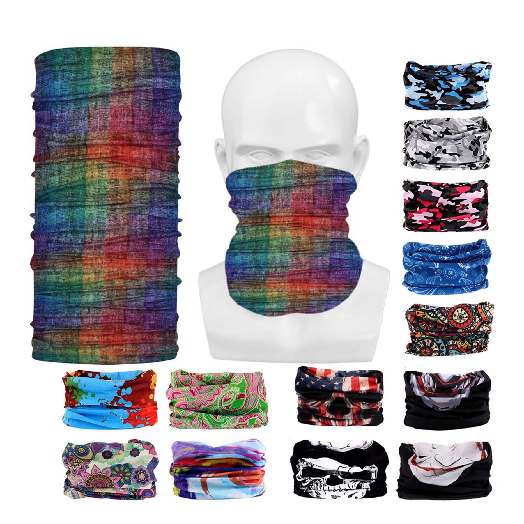 Multi-Functional Scarf Or Neckerchief 1