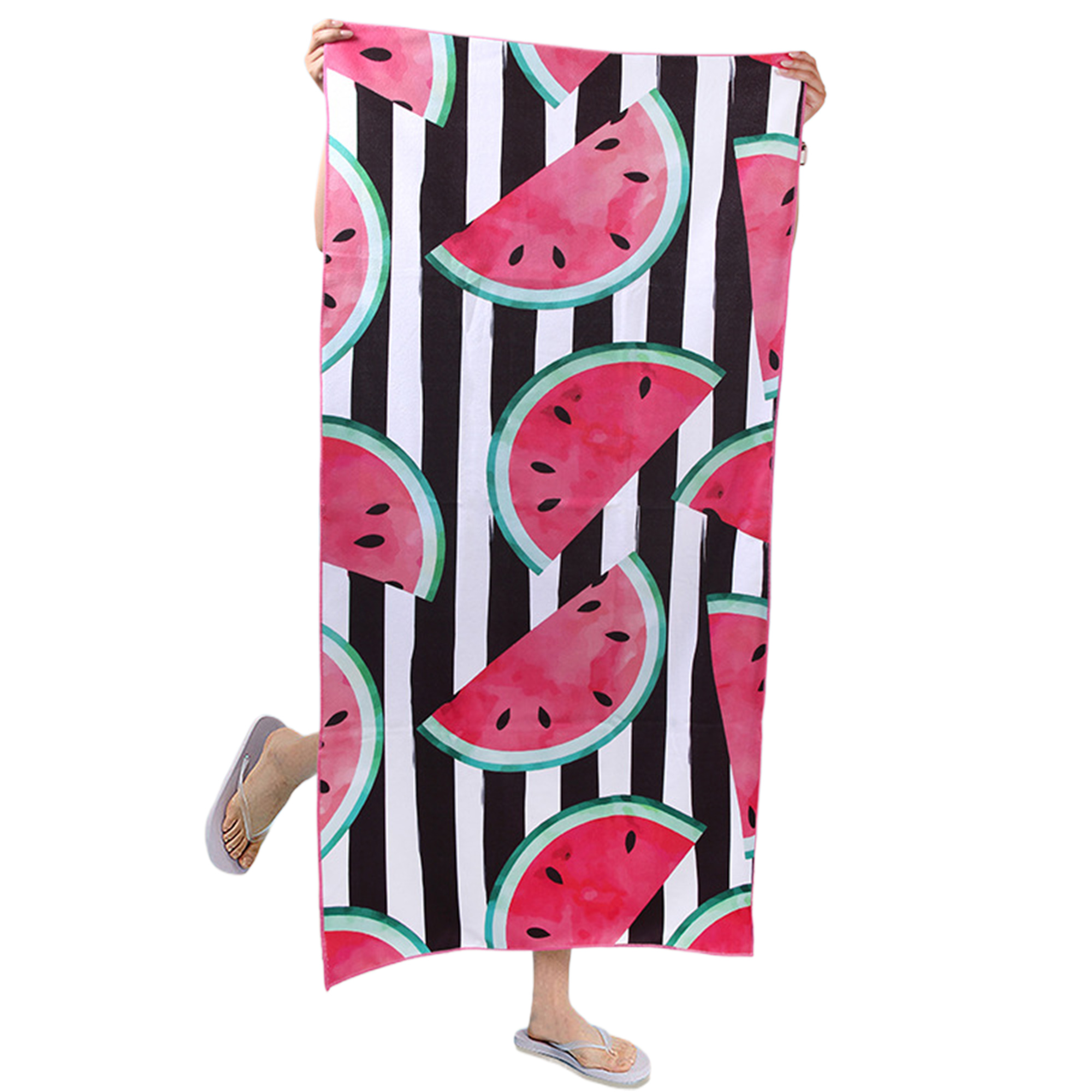 MOQ50 Custom Quick-Dry Microfiber Beach Towels 2