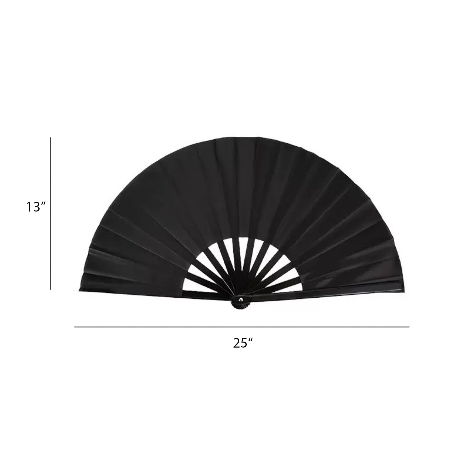 Handheld Plastic Folding Fan 13