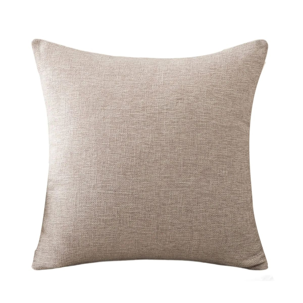 18 Inch Linen Pillow Cover with Hidden Zipper Closure 7
