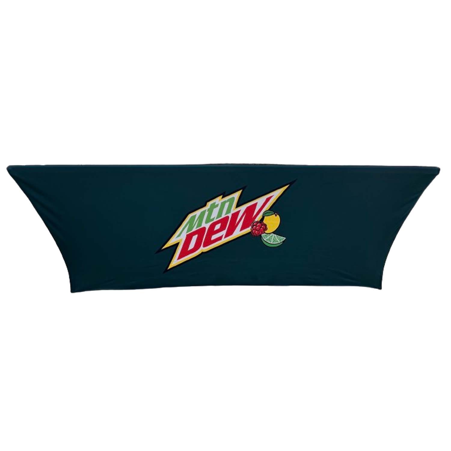 Sublimated Stretch Curved Fit Table Throw for 8ft table, 4 sided, Closed back 5