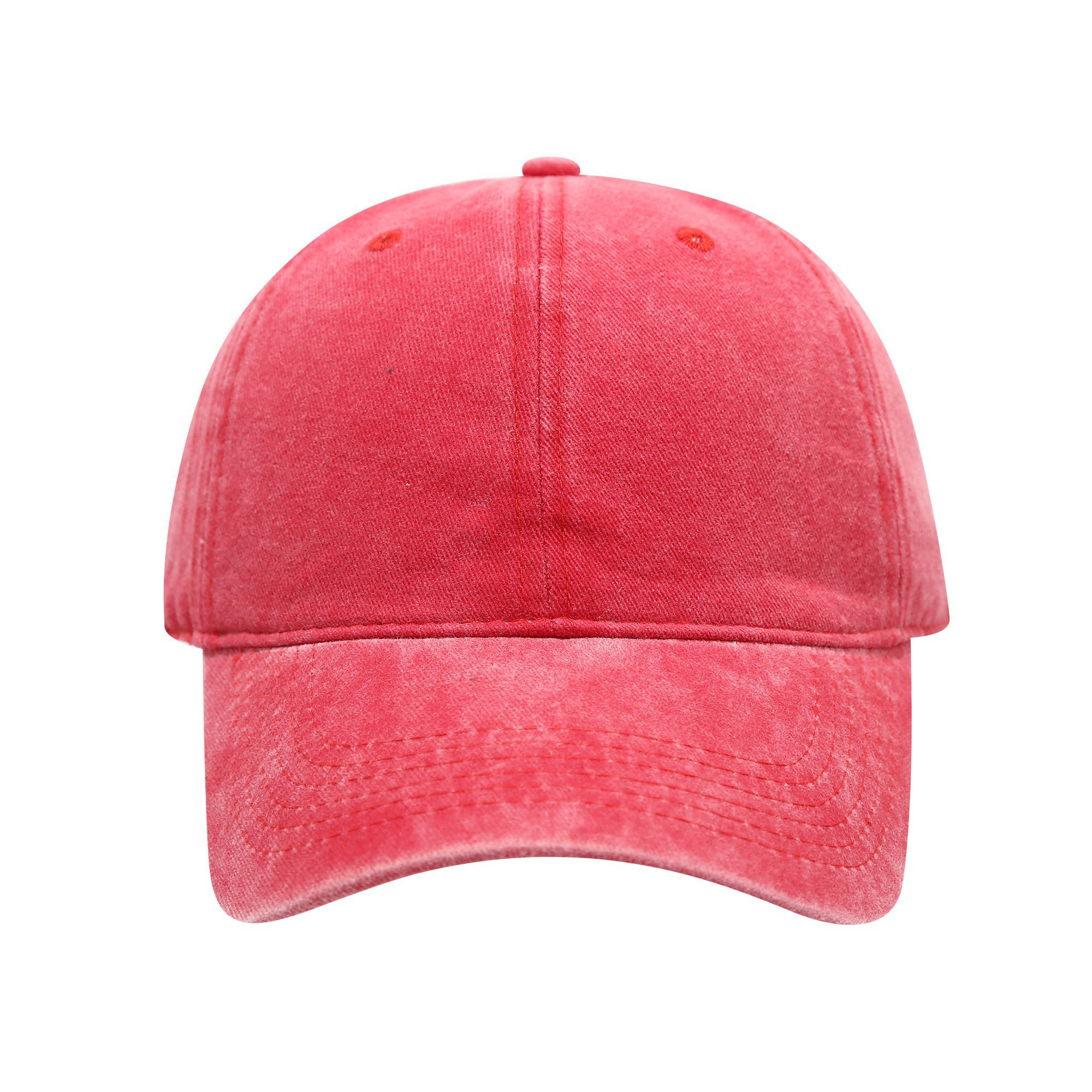 Vintage Washed Custom Logo Baseball Cap 6