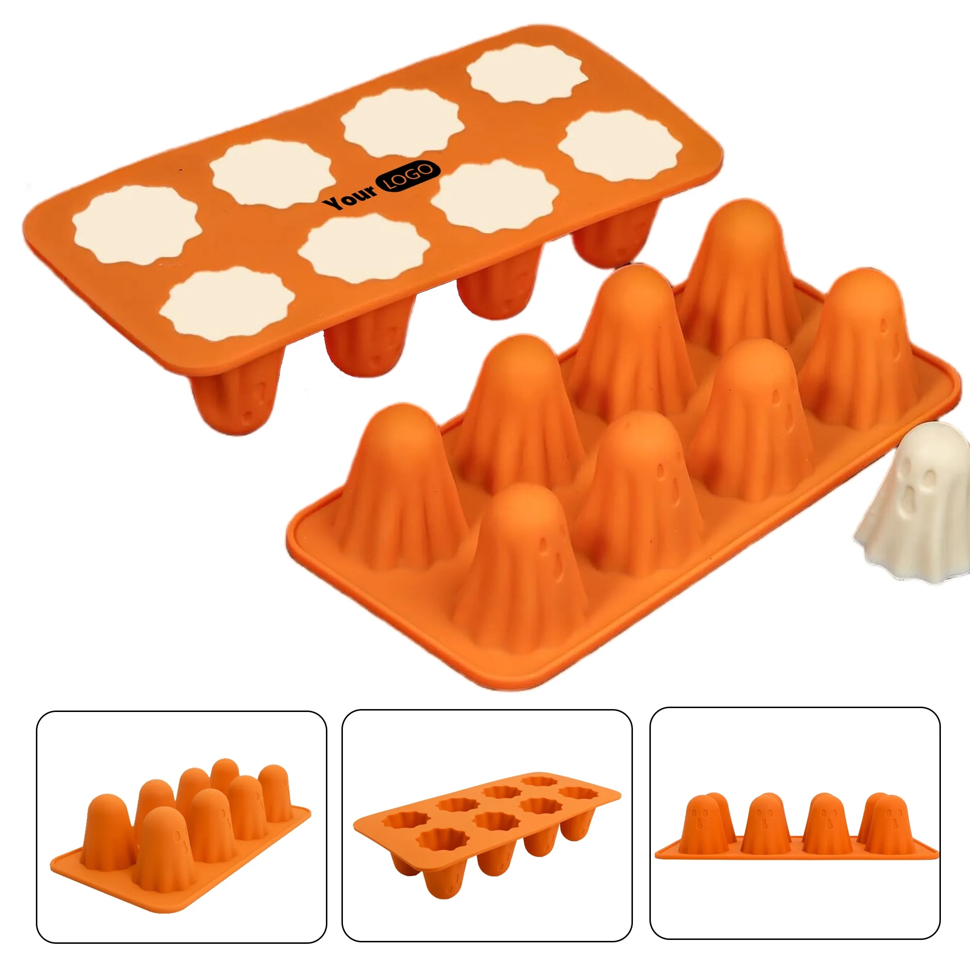 Halloween Ghost Silicone Mold