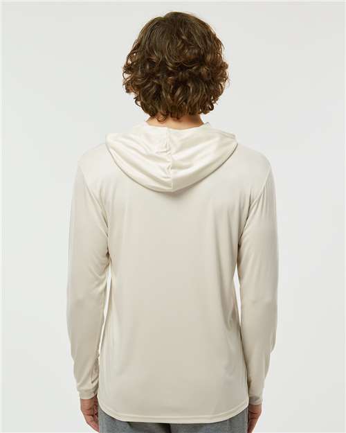 Unisex Bahama Performance Hooded Long Sleeve T-Shirt - 220 78