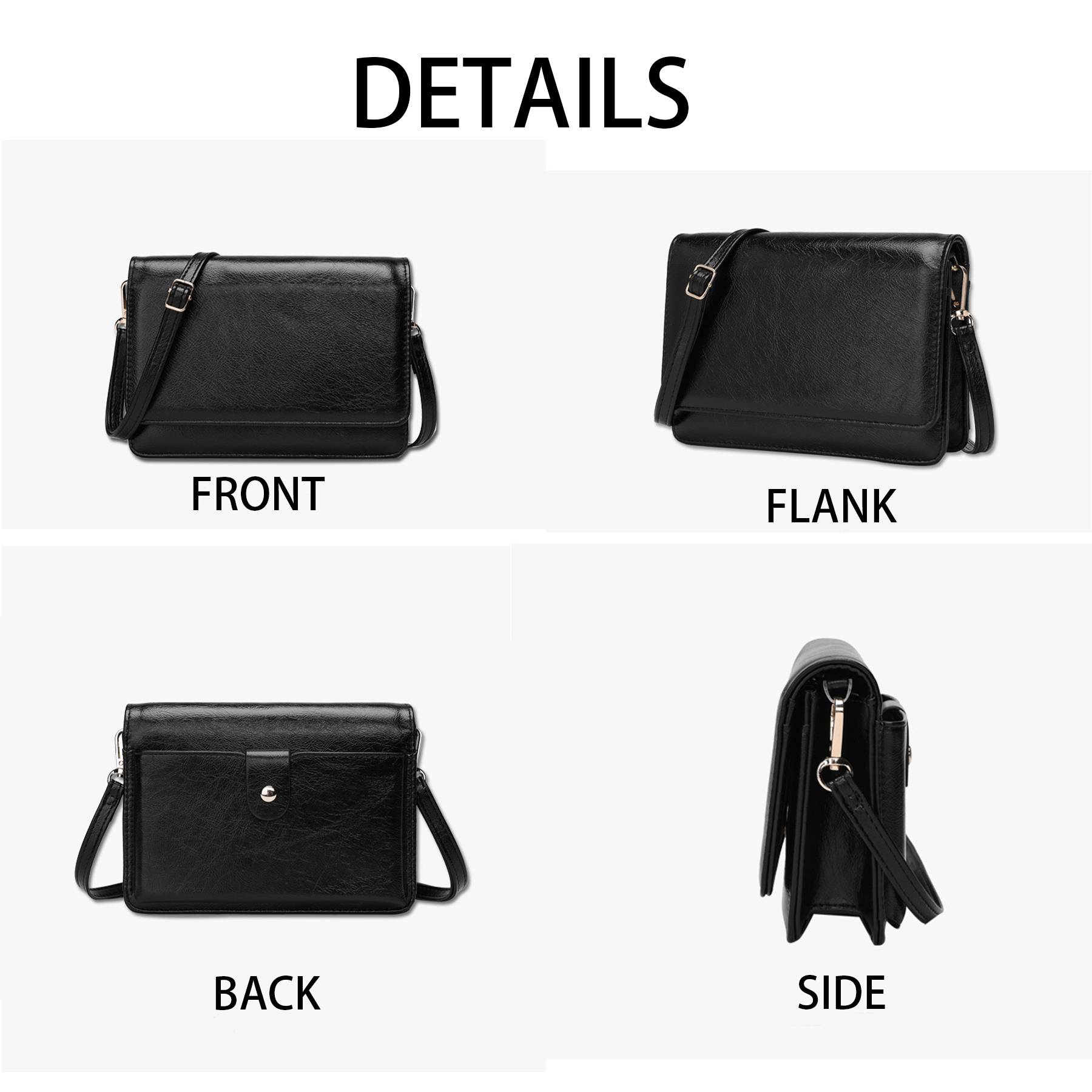 PU Crossbody Cellphone Bag Little Purse for Women 7