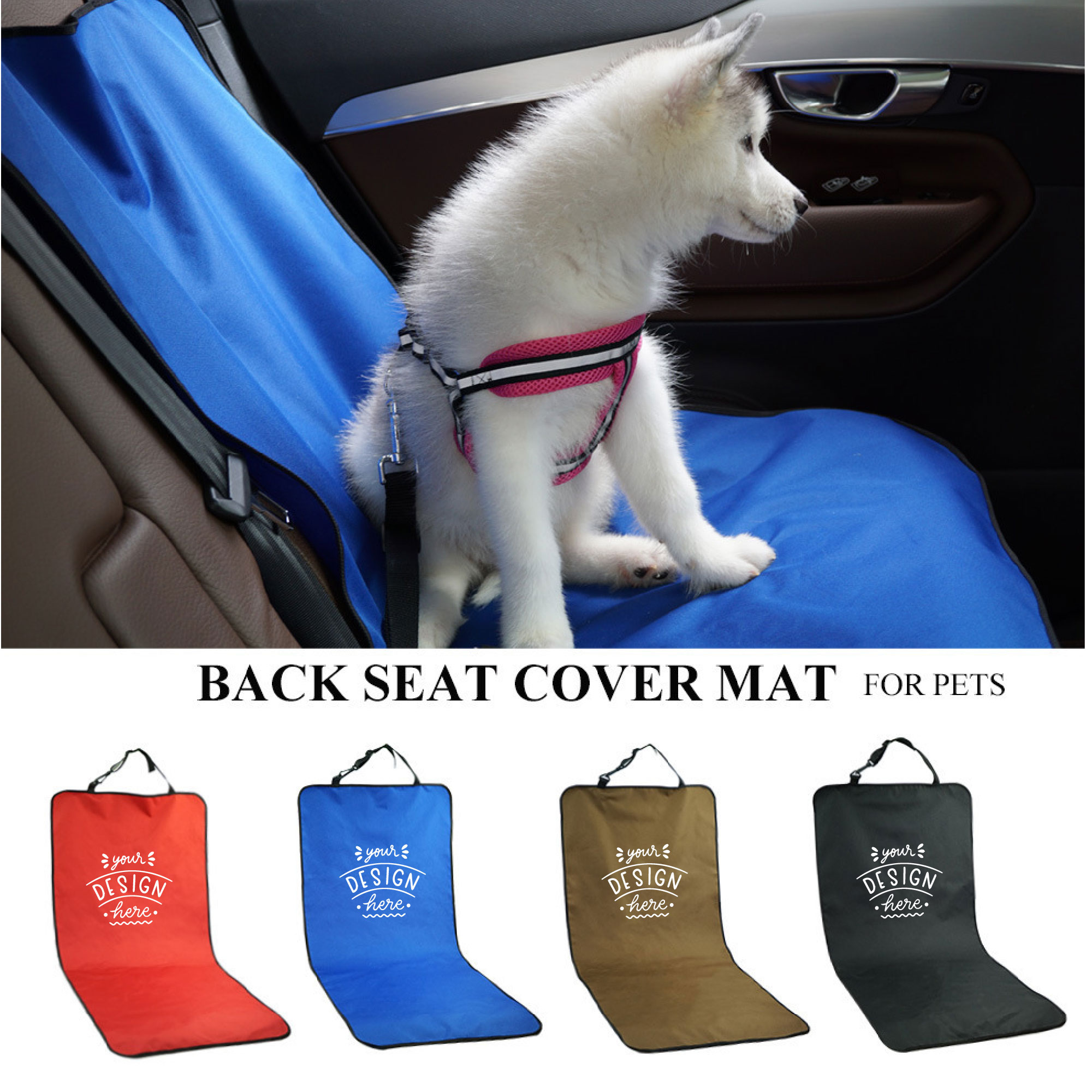 Car Pet Anti Dirty Mat Outdoor Travel Seat Mat 2