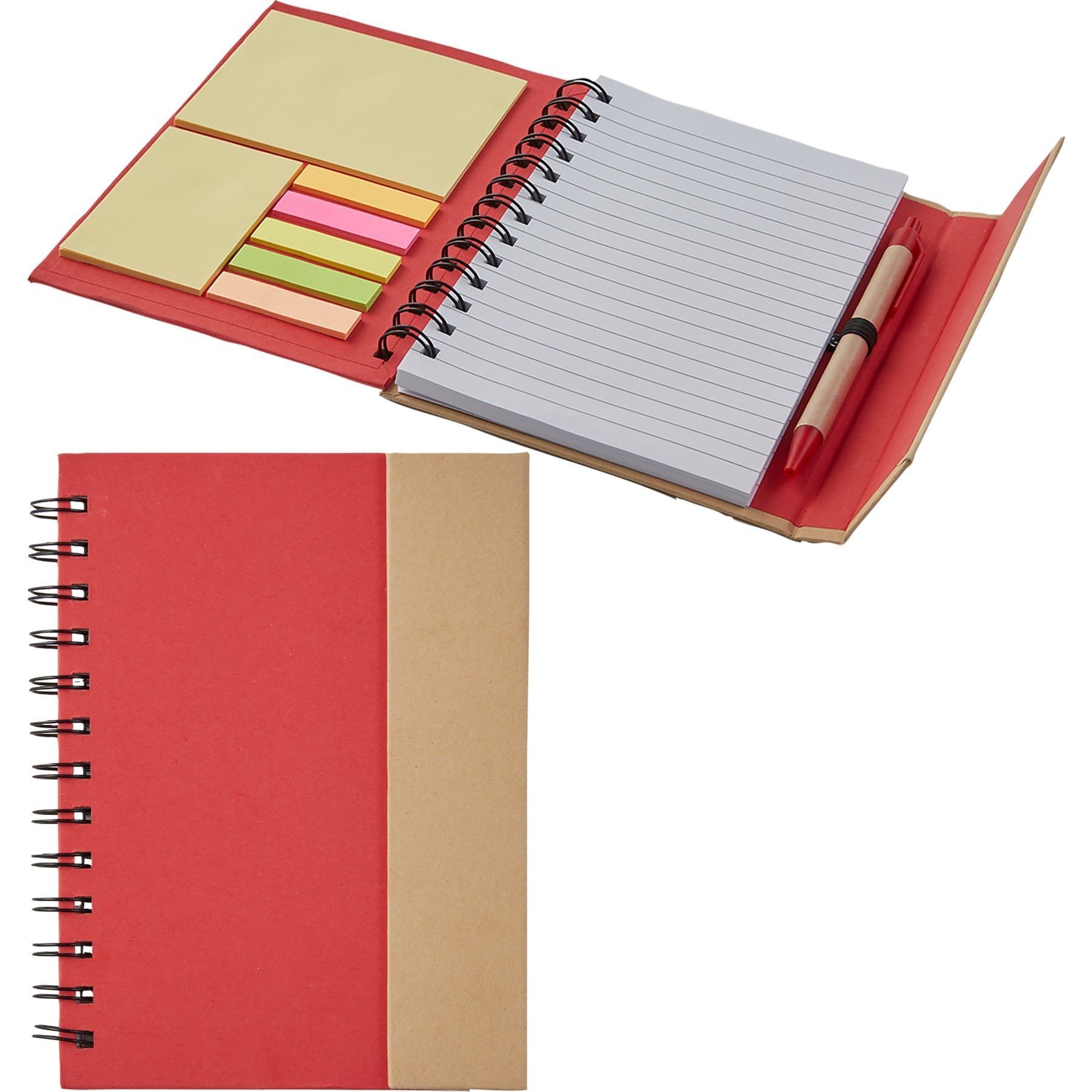 Magnetic Notebook W/ Pen & Sticky Notes 3