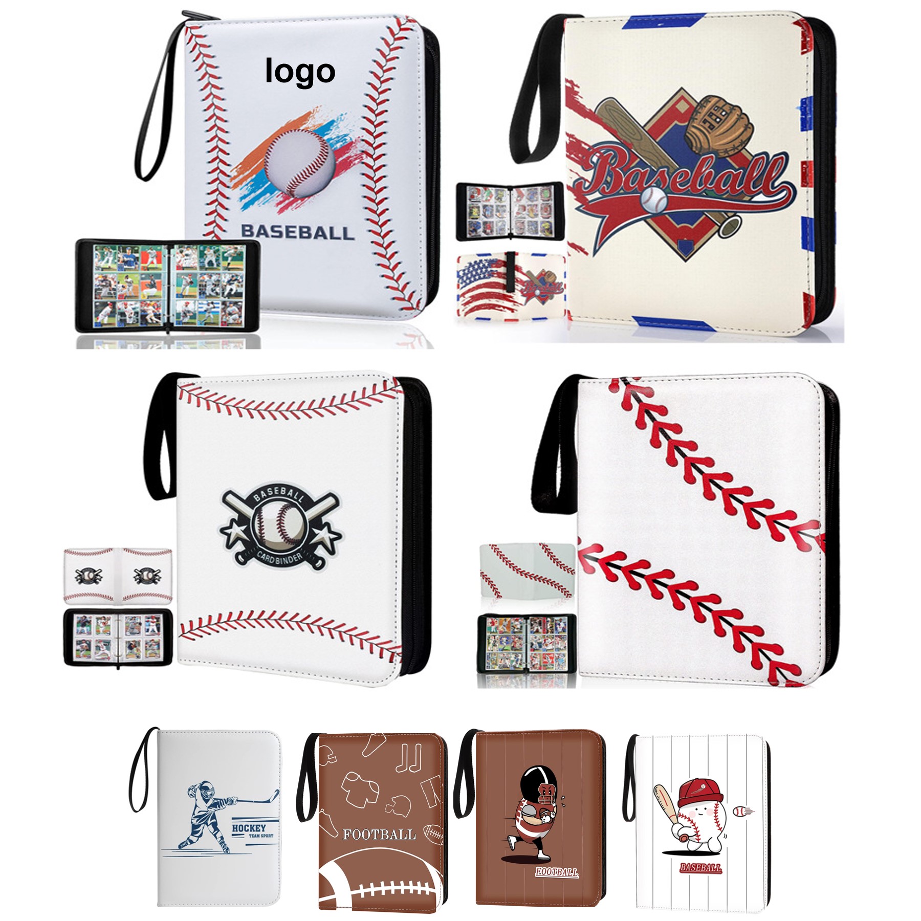 Sports Trading Card Holder (direct import) 5