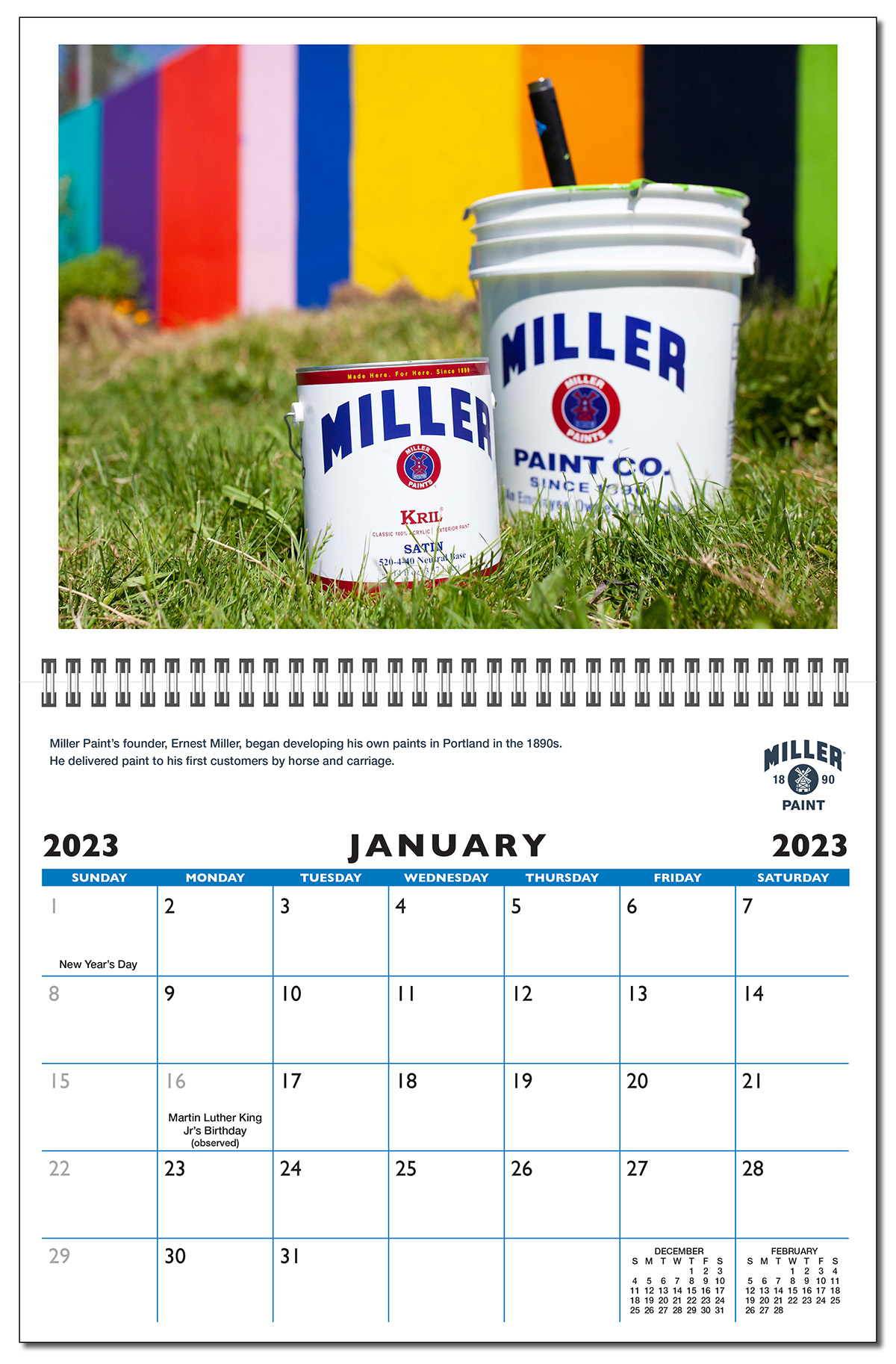 Deluxe 13 Picture Custom Wall Calendar 10