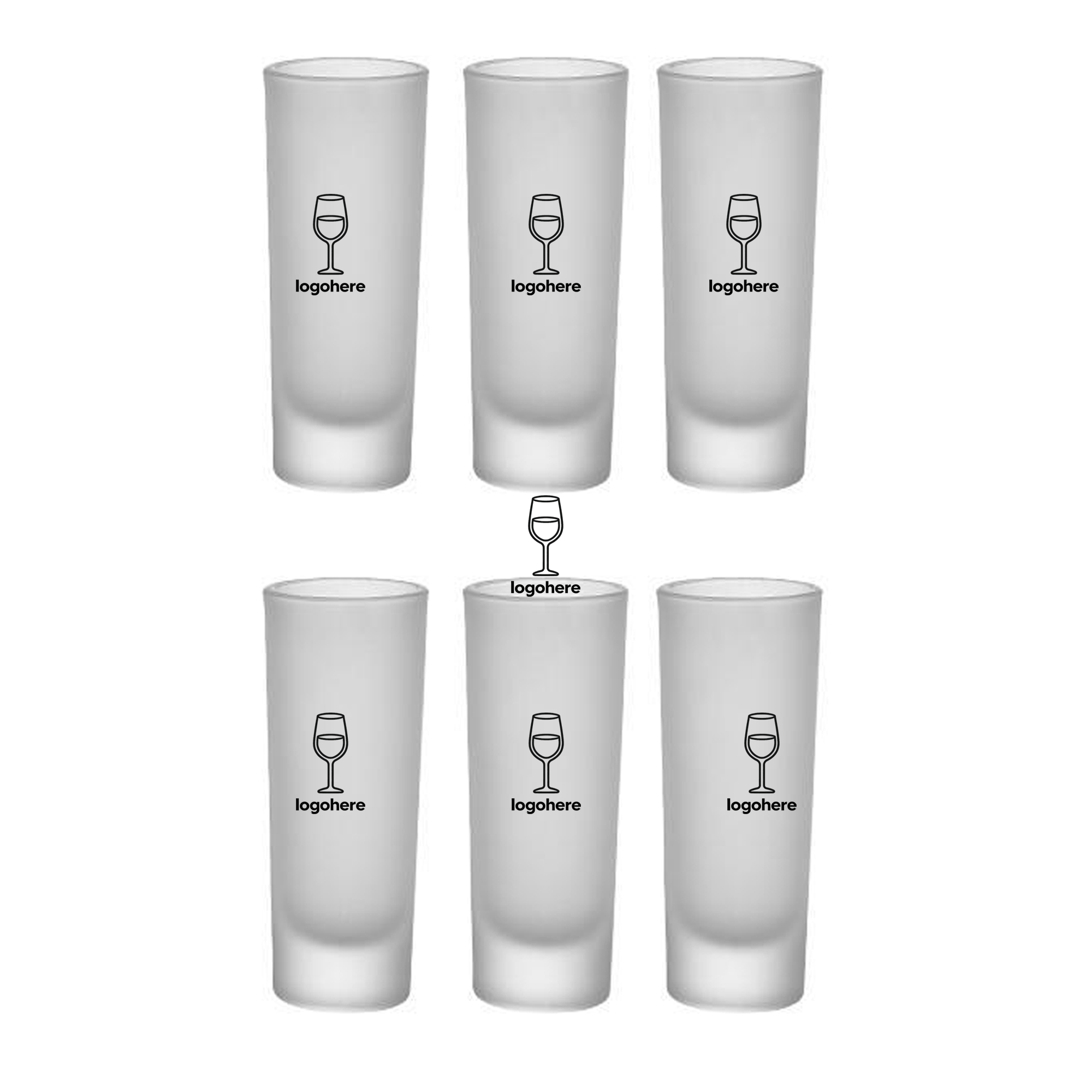 Pack of 6 Matte Finish Tumbler 2