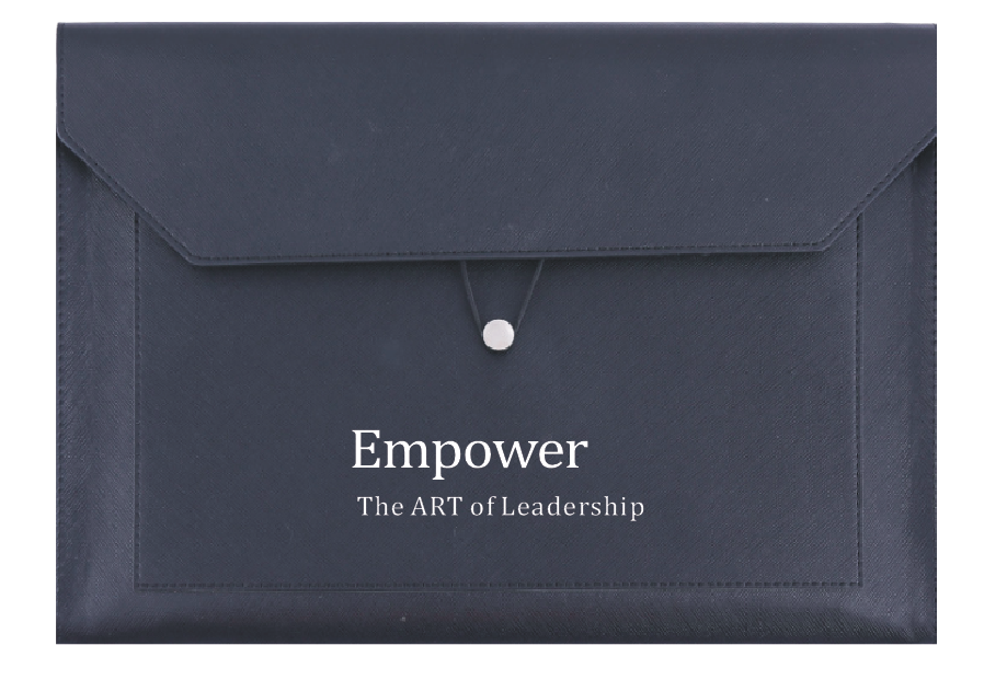 Faux Leather Document Holder 2