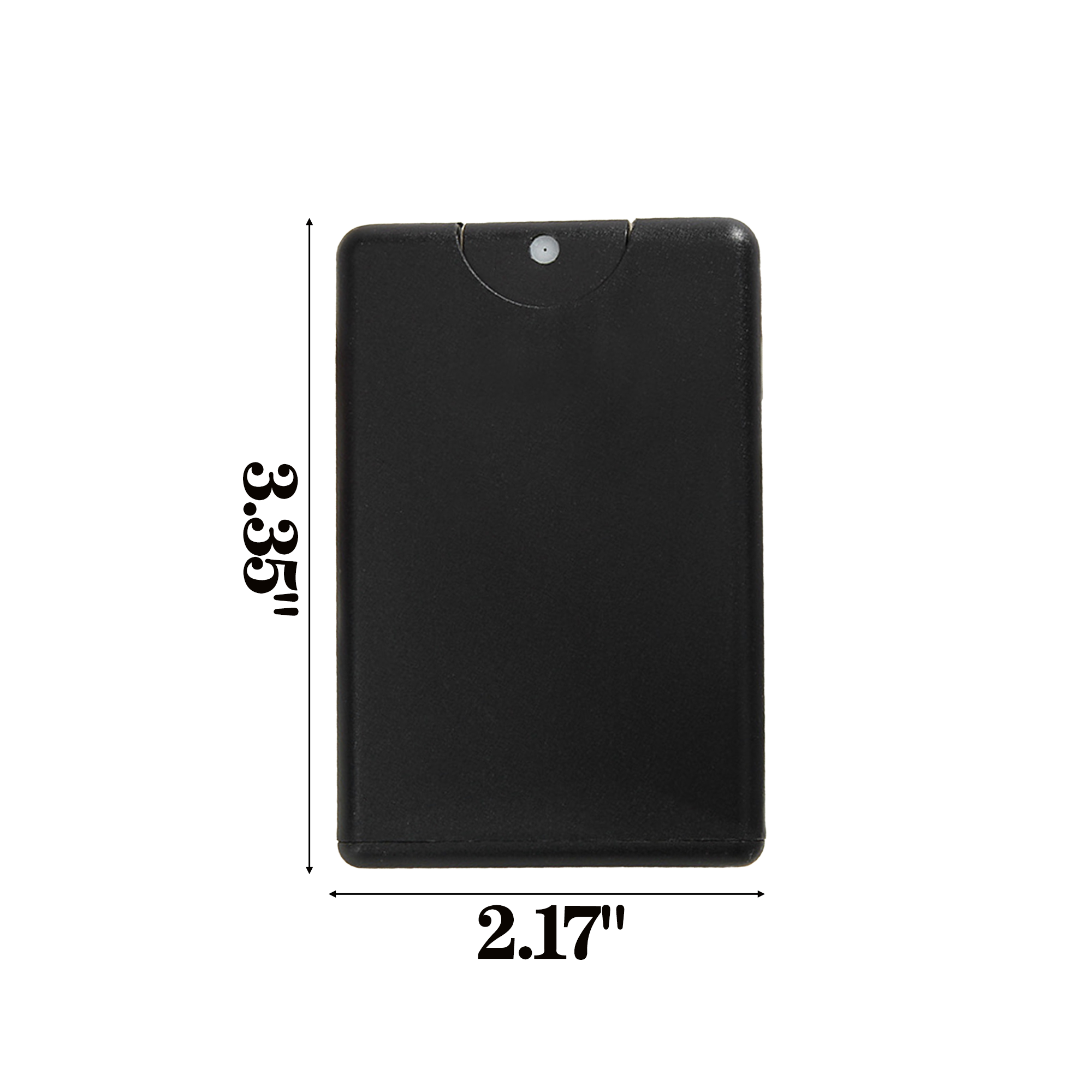 Portable Refillable Card Spray Bottle Plastic 9