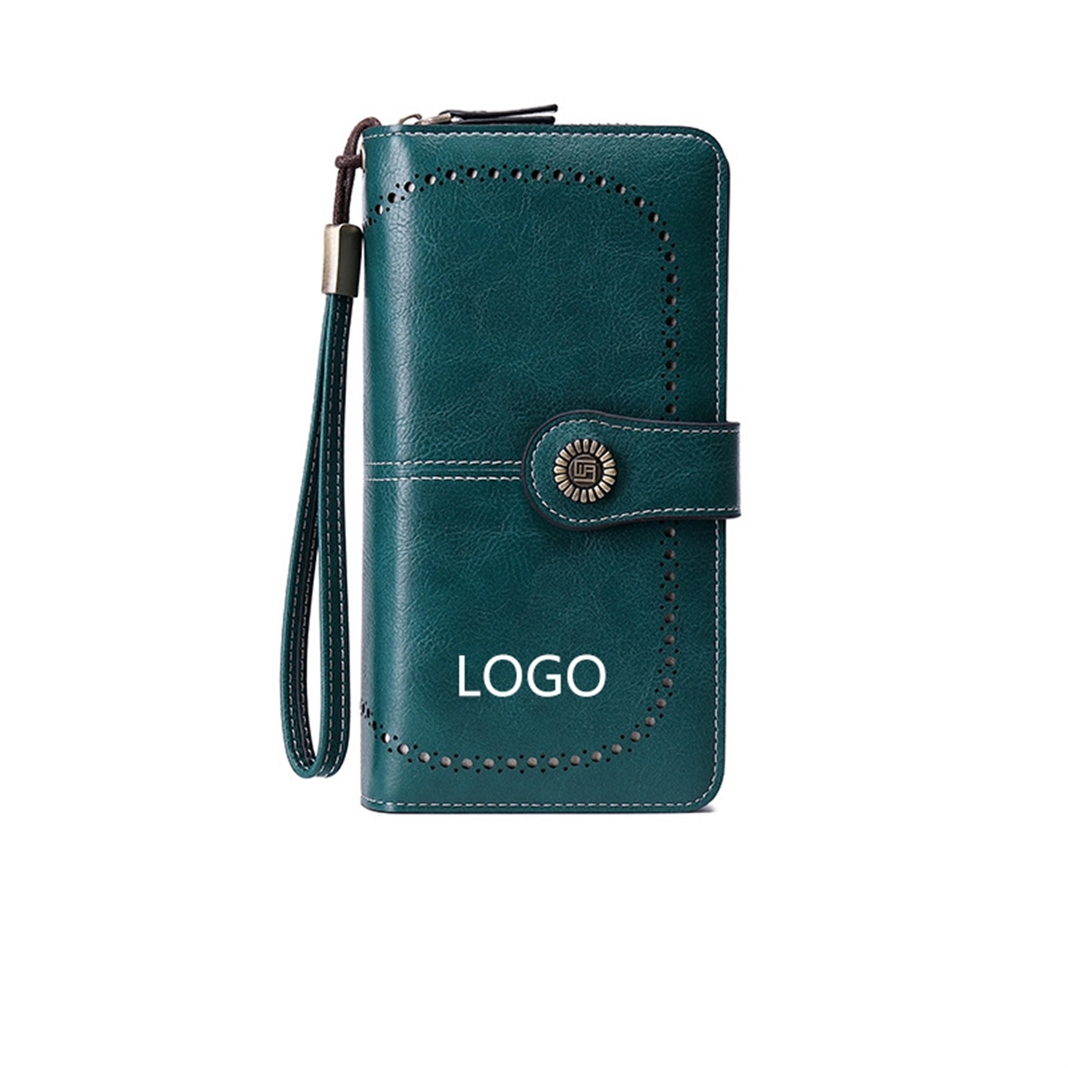Women'S Wallet Leather Trifold Card Holder 5