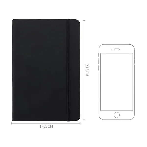 Premium Leather Journal - Elastic Band Notebook 2