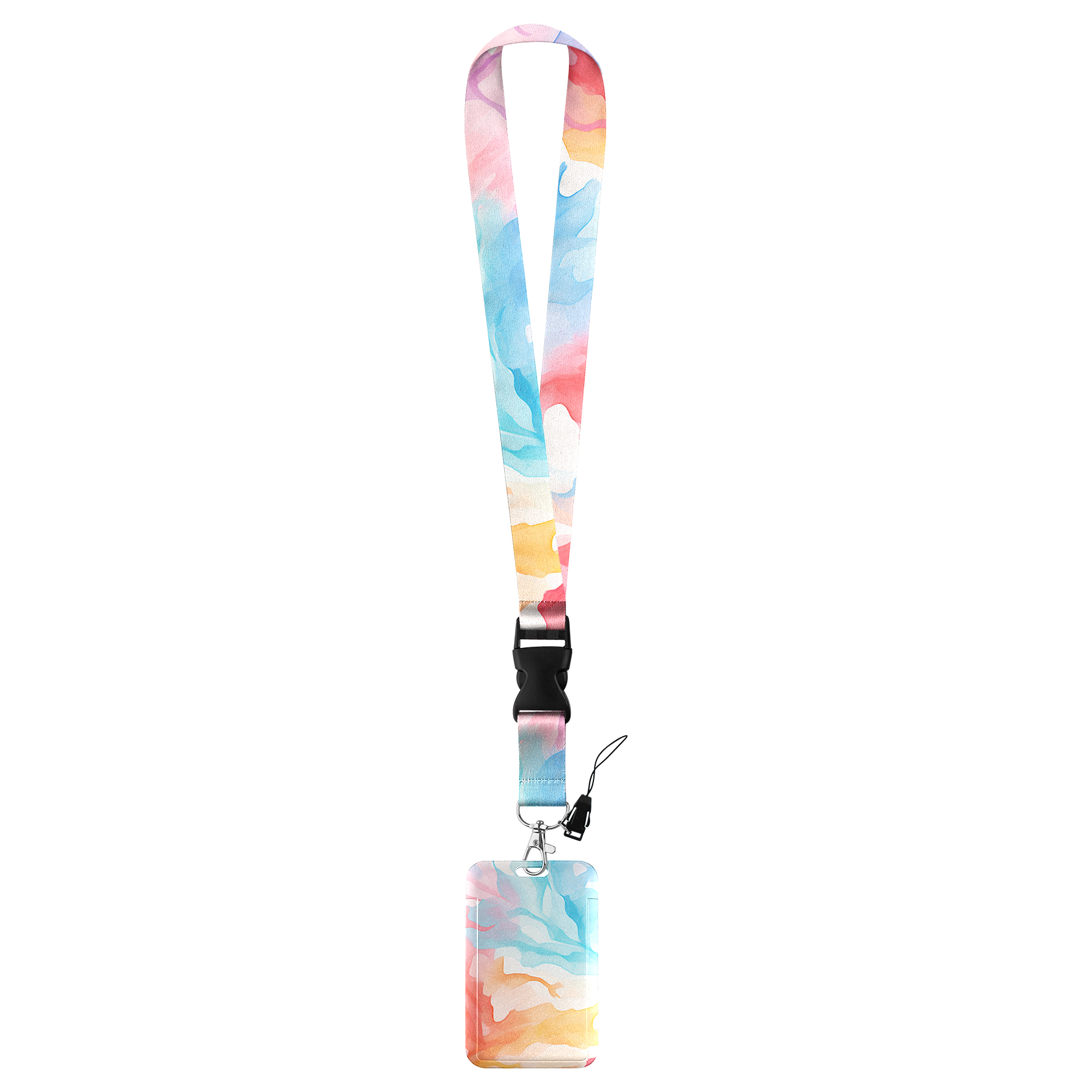 Vertical Version With Hanging Rope Work Permit Card Holder 15