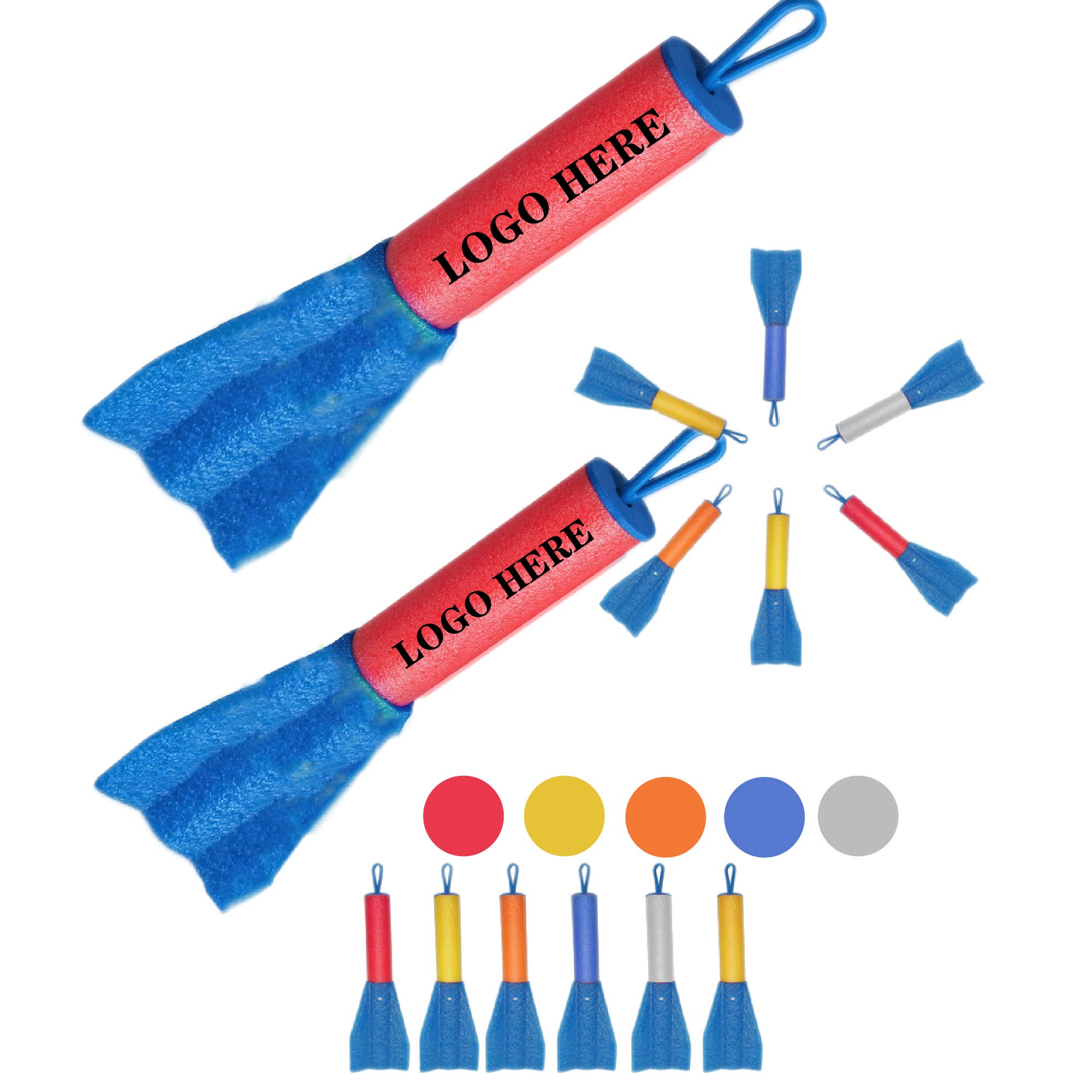Foam Pump Rocket Toy 1