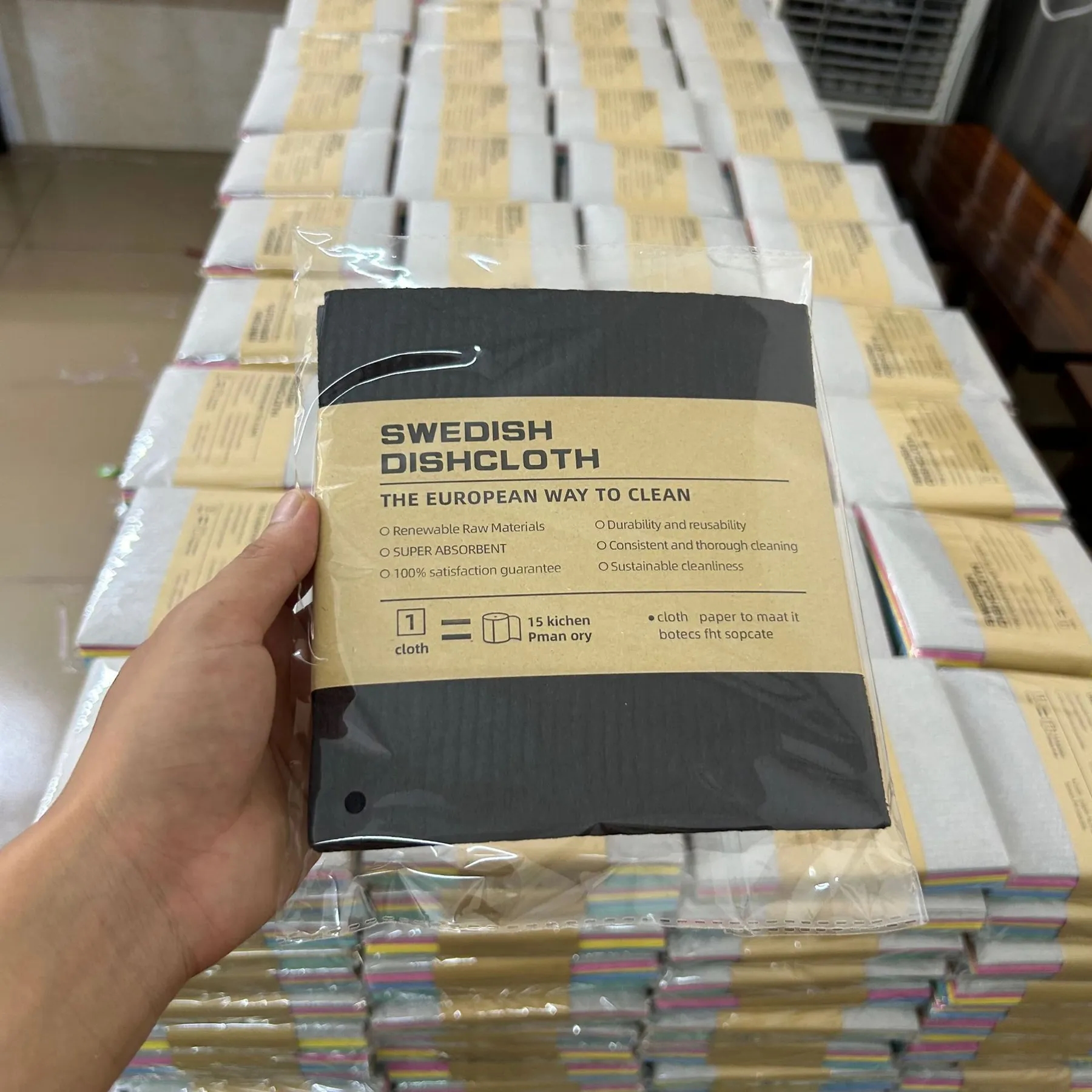 Solid Color Degradable Napkins Cloth 25