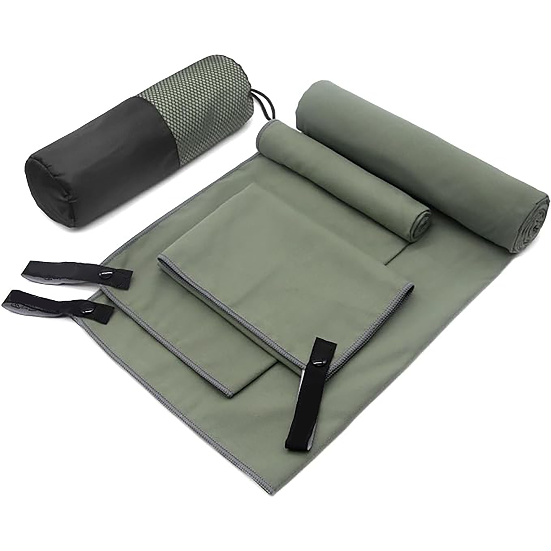 3 in 1 Microfiber Fast Drying Towel Set 2