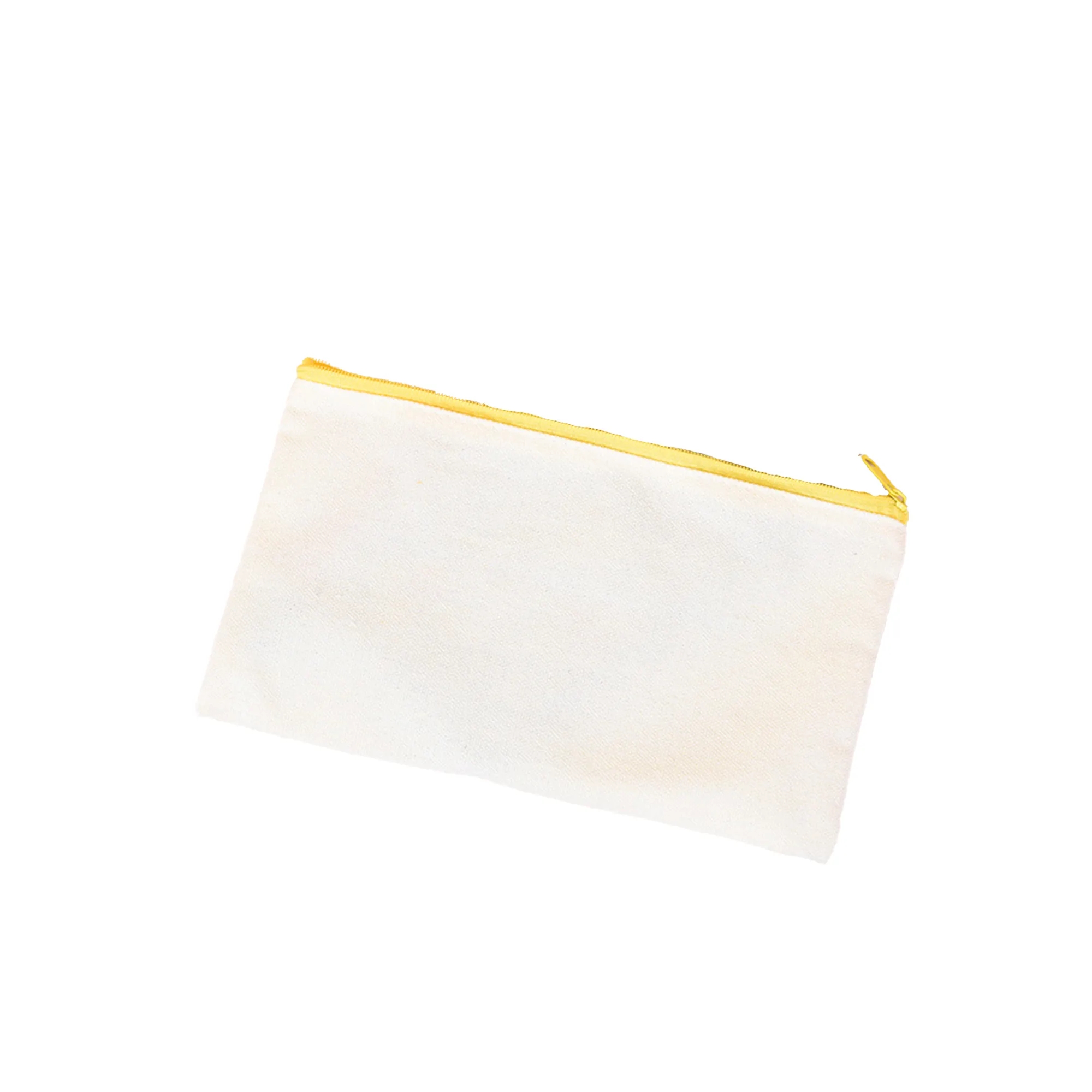 Canvas Pen Case With Colorful Zipper 2