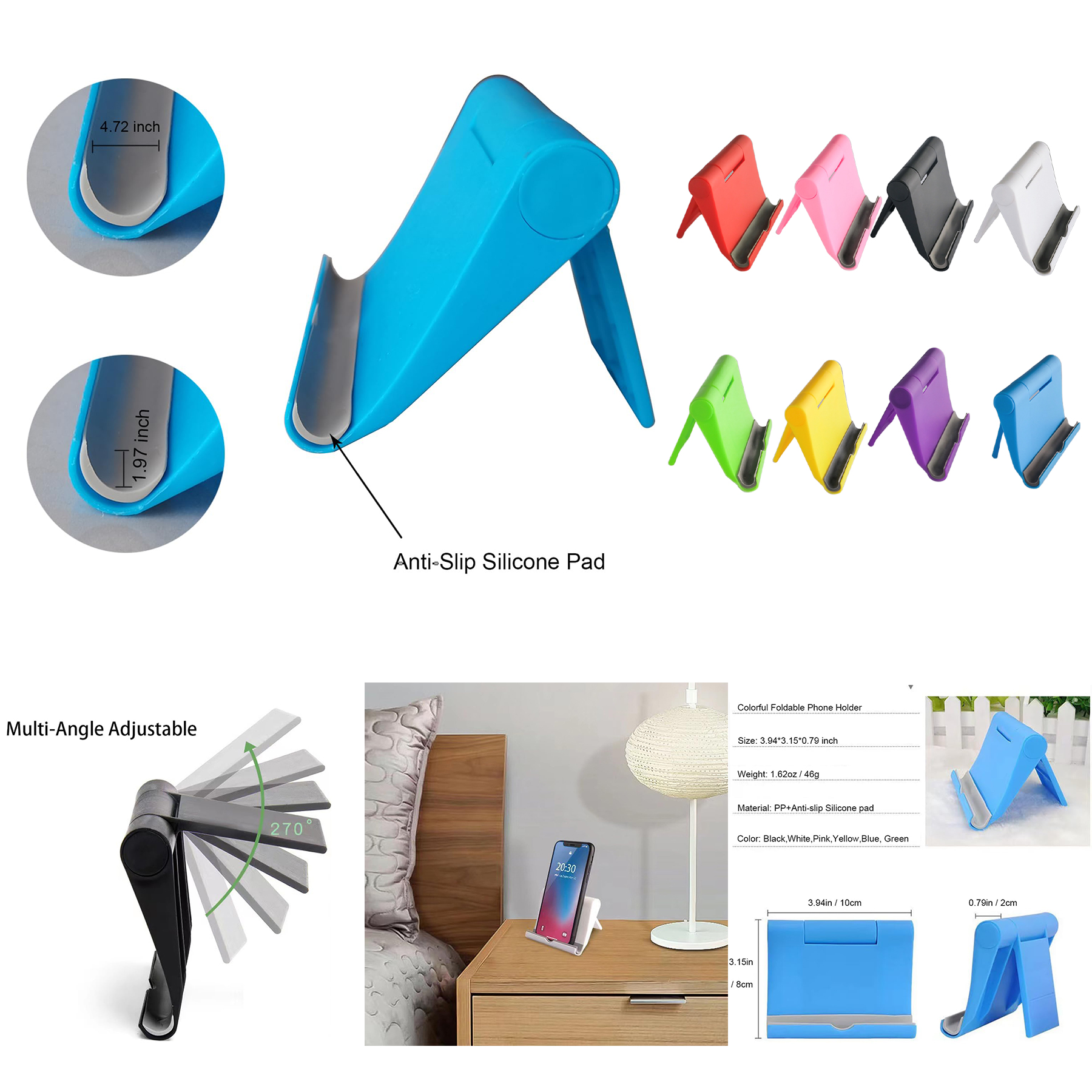 Cell Phone Stand for Desk 2