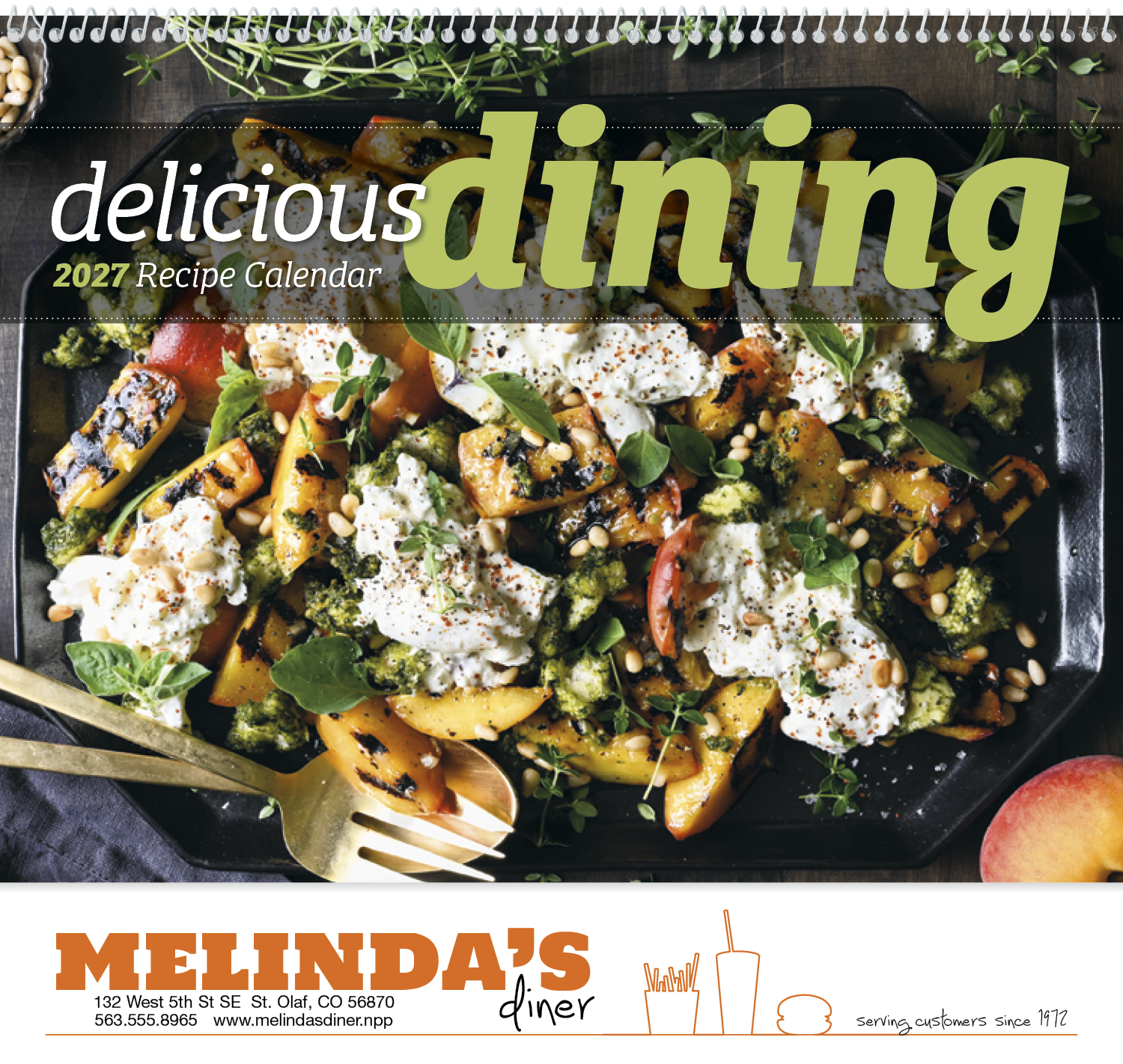 Good Value™ Delicious Dining - Spiral Calendar 53