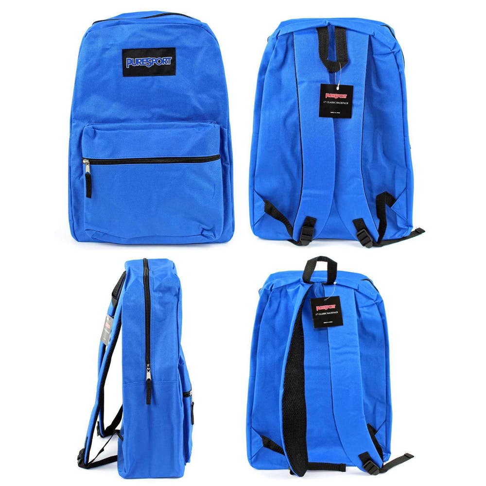 15" Classic Backpacks - Blue 3