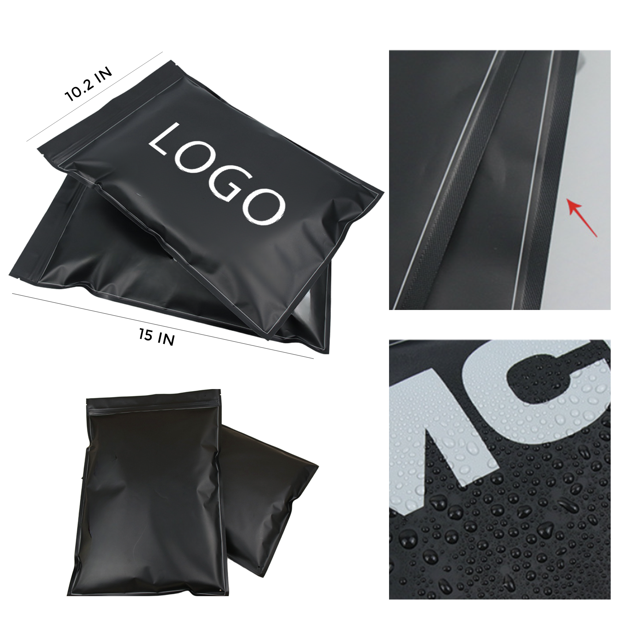 Transparent PE Packaging Bag 2