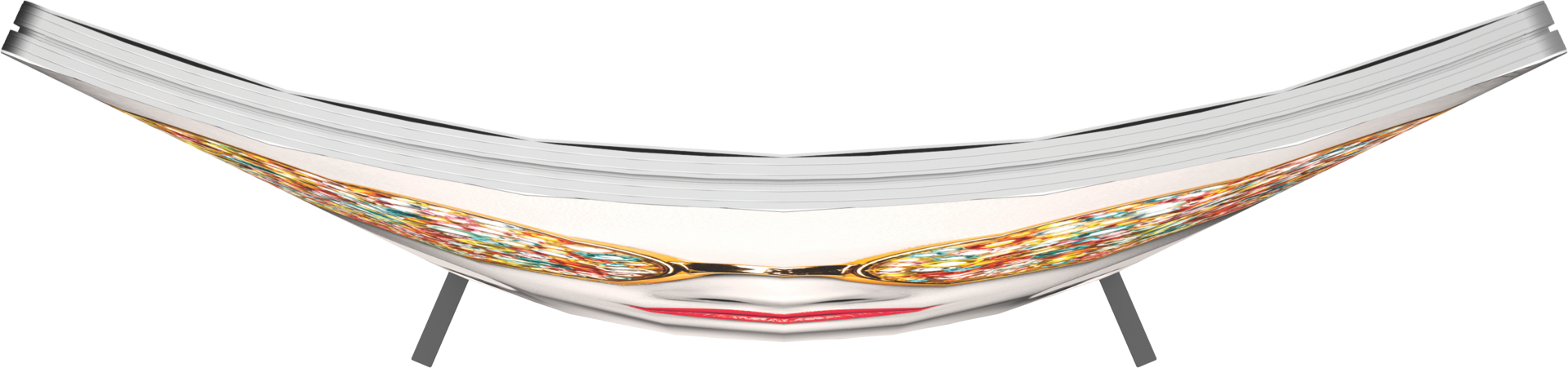 Vector Frame Curved 03 Fabric Banner Display 1