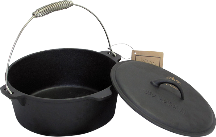 Old Mountain 4.5 Qt Flat Bottom Dutch Oven 13