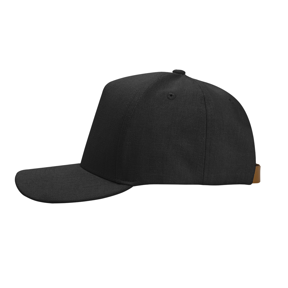 AWARE™ Recycled Cotton Cap with Leatherette Backstrap 3