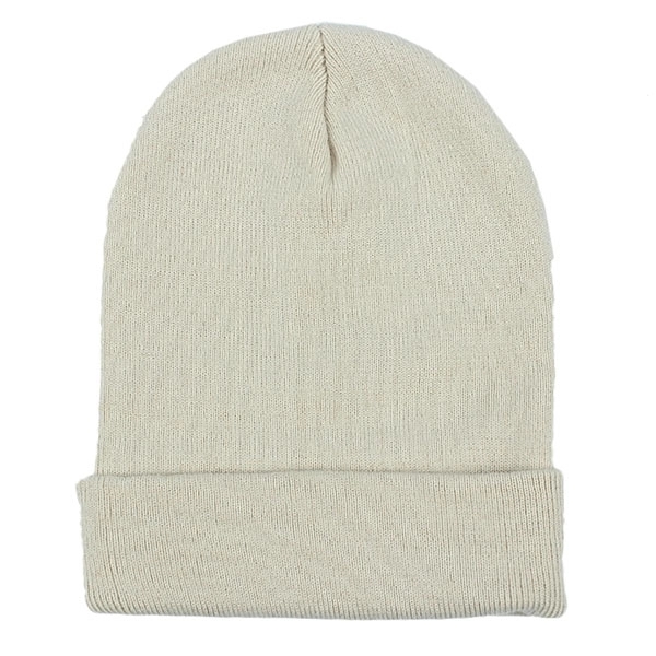 Embroidered Acrylic Knit Beanie with Cuff 7
