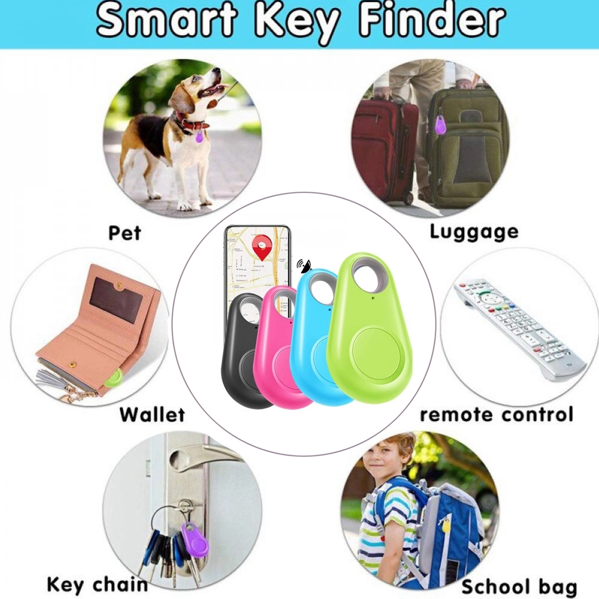 Smart wireless Tracker 3