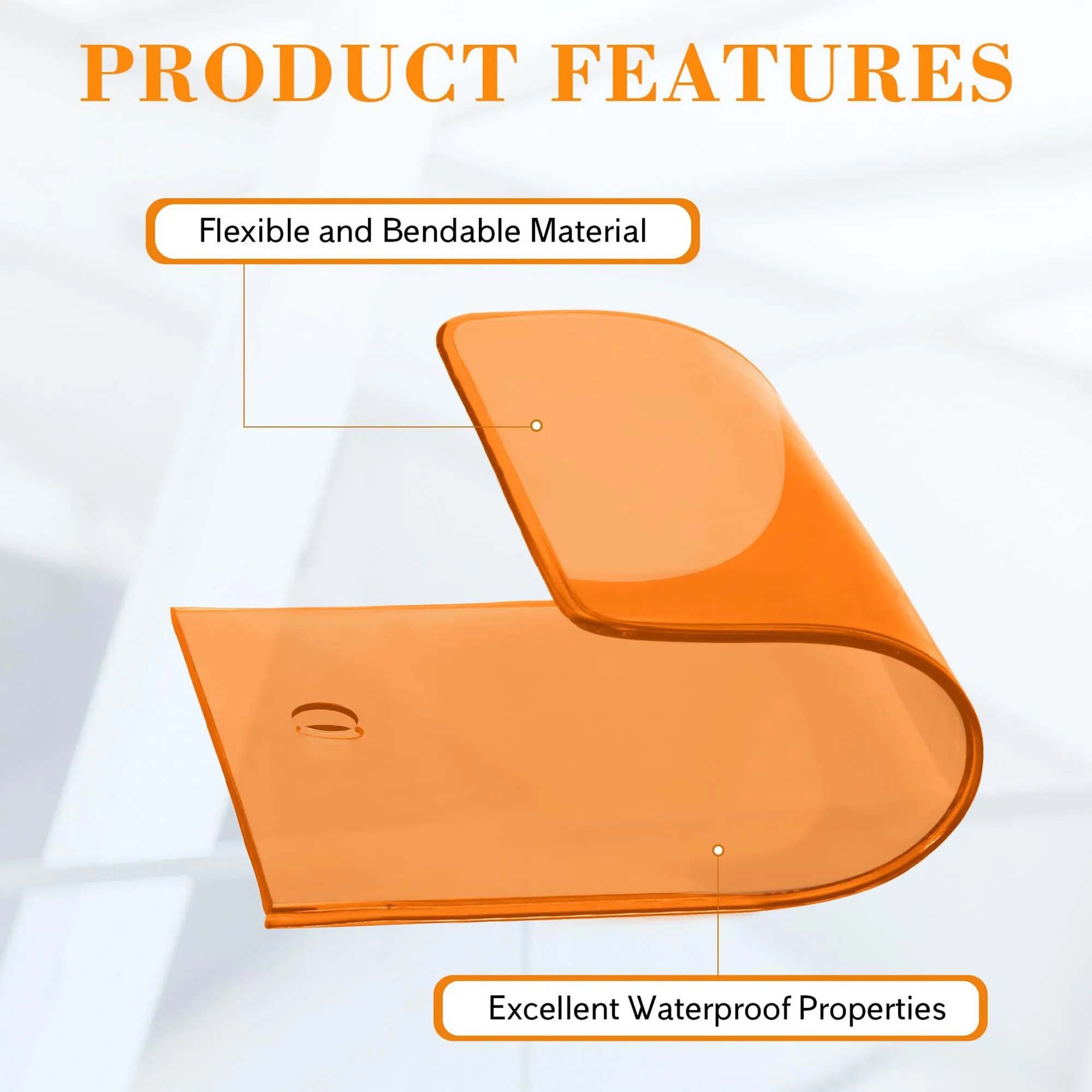 PVC Luggage Tag With Card Slot, Soft Flexible Identifier 4