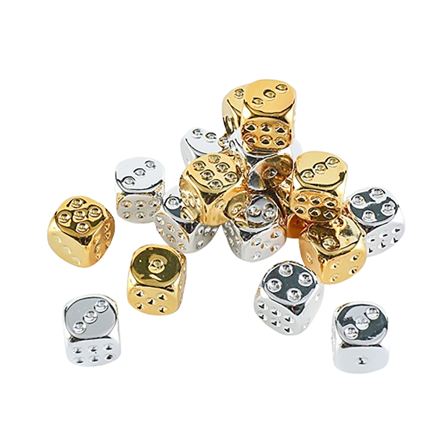 16mm Electroplated Dice 4