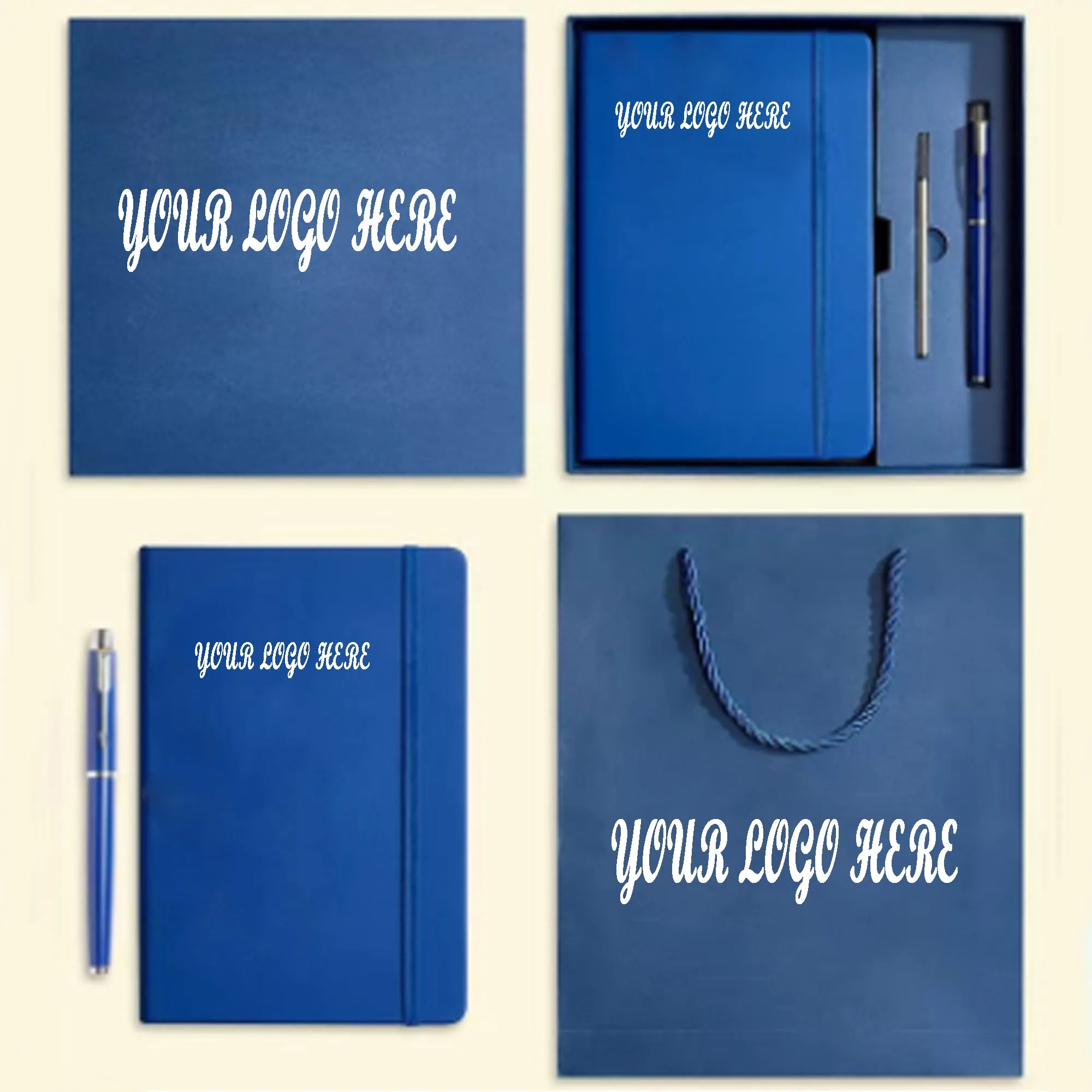 Comfortable Touch Binding Diary Notebook Gift Box Set 2
