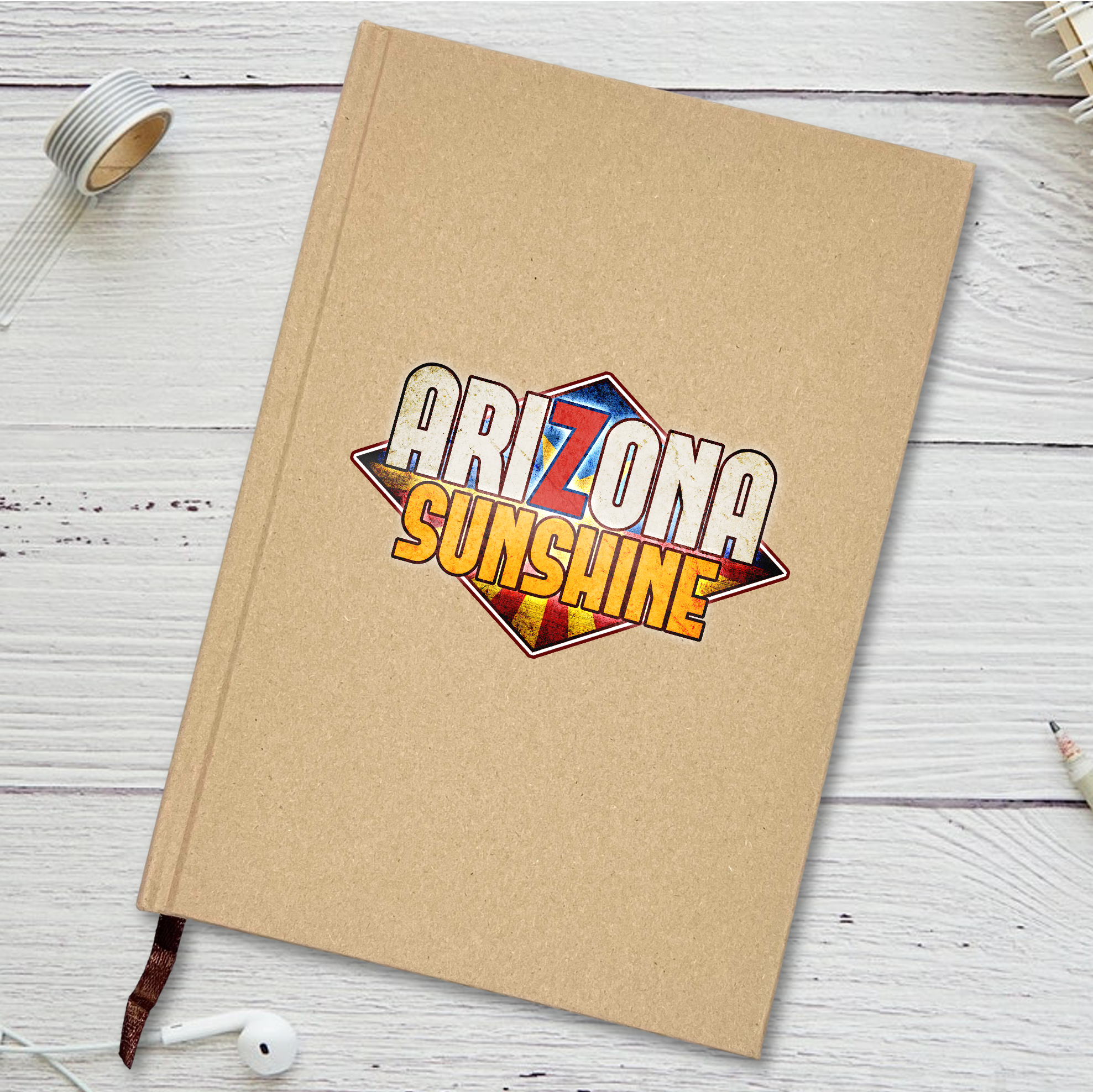 Hard Cover Kraft Paper Journal 4