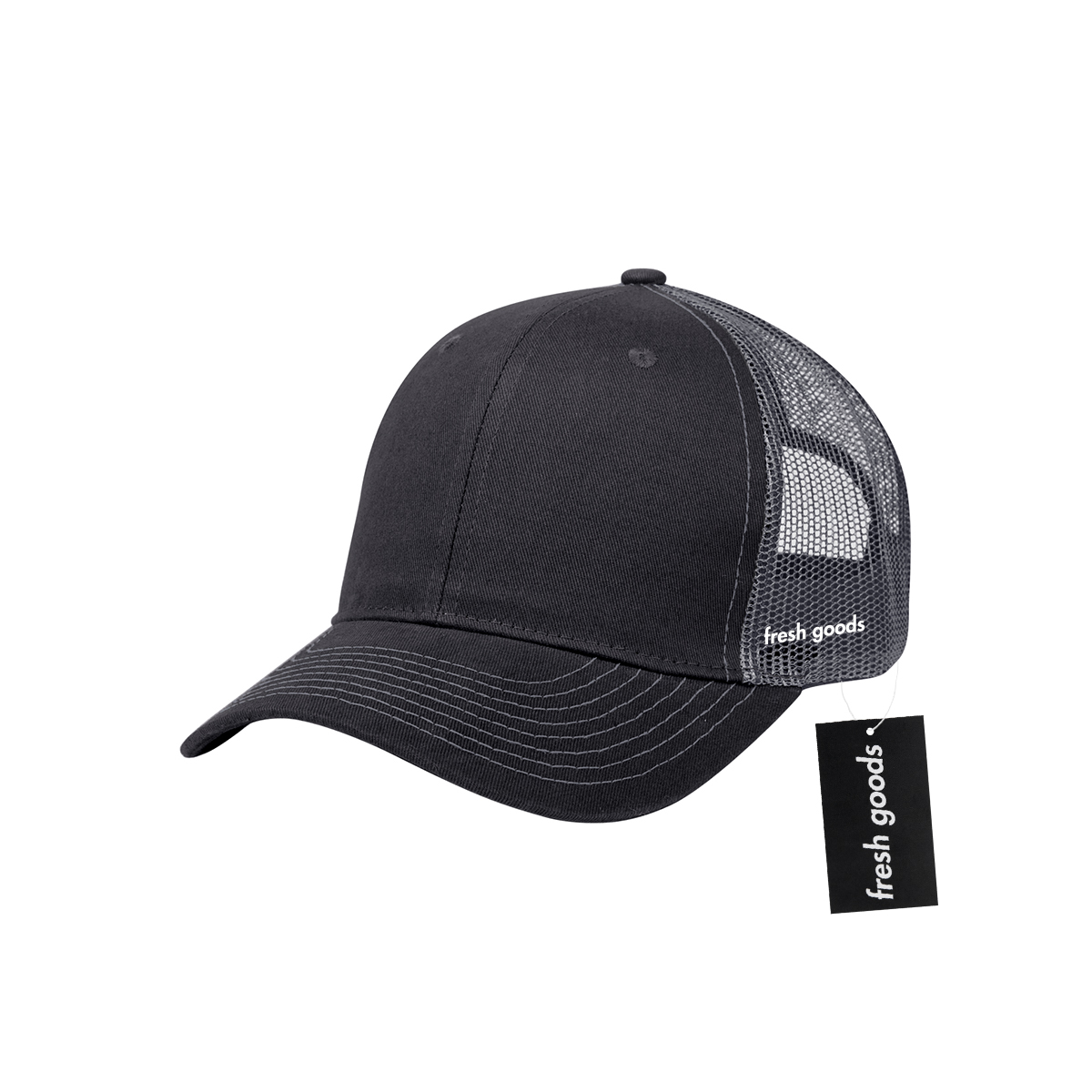 Fresh Goods Cotton Twill Mesh Back Cap 5