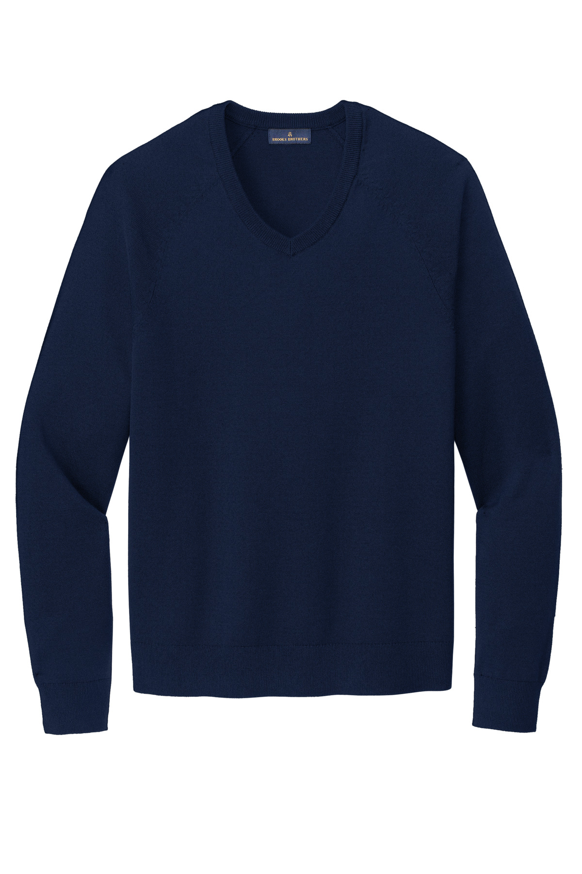 Brooks Brothers Cotton Stretch V-Neck Sweater BB18400 21