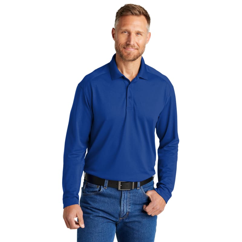 CornerStone Select Lightweight Snag-Proof Long Sleeve Polo 4