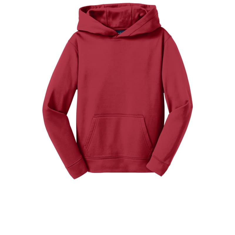 Sport-Tek Youth Sport-Wick Fleece Hooded Pullover. 26