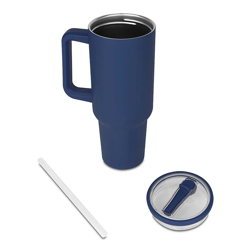 Hydravault FlipStraw Tumbler with Handle 40 oz. 3
