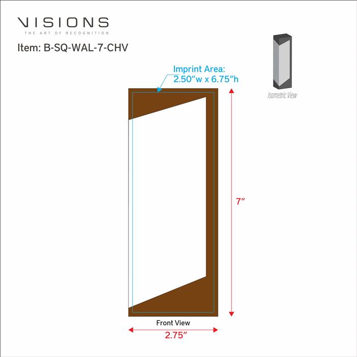 Square Walnut 28